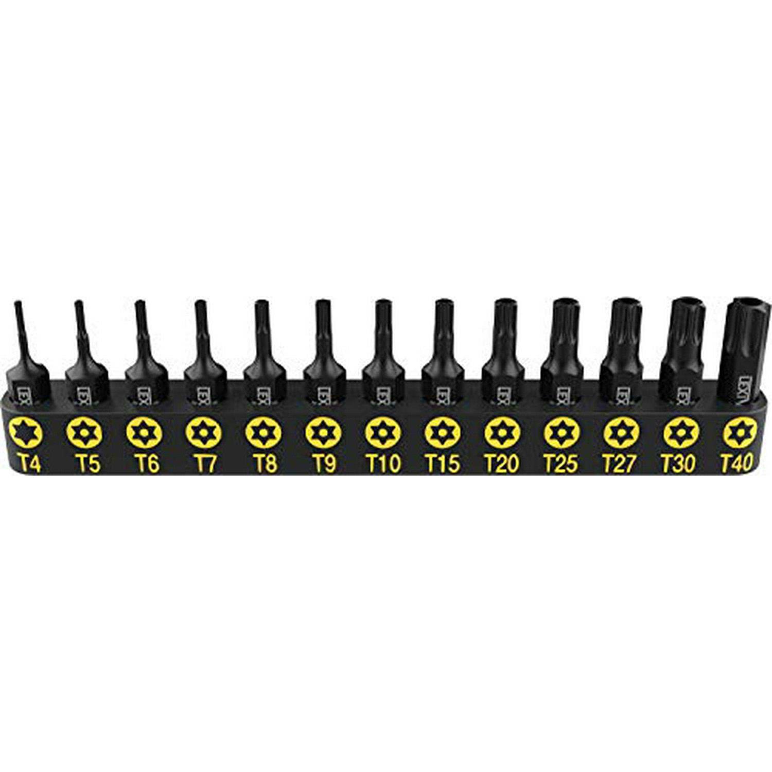 Lexivon Tamper Proof Torx Bit Set Premium S Alloy Steel Hardwares