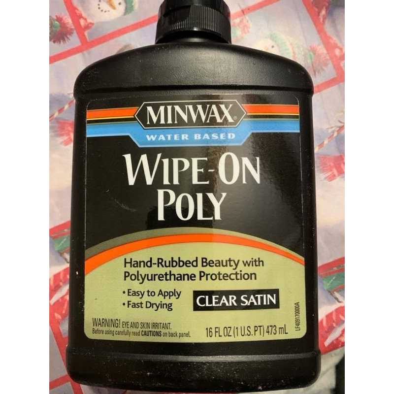 Minwax Water Based Stain Wipe On Poly Satin Hardwares Online Store