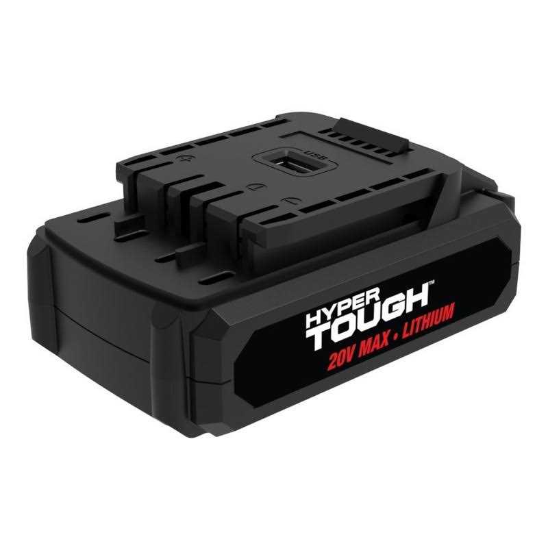 Hyper Tough 8704 HT Charge 20V Max Lithium-Ion Power Tool Battery ...