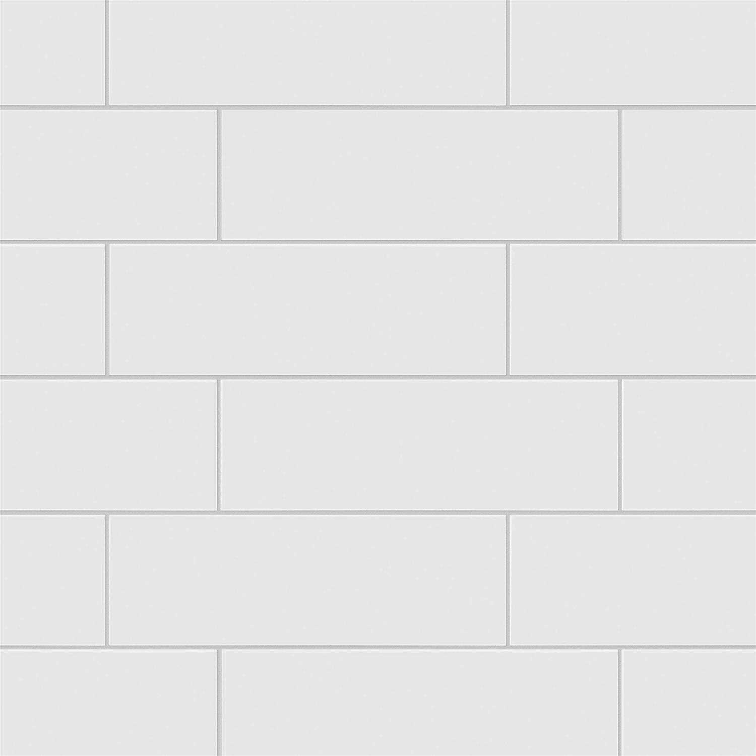 Satori Hudson Brilliant White Glossy Ceramic Wall Tile 1001 - Hardwares ...