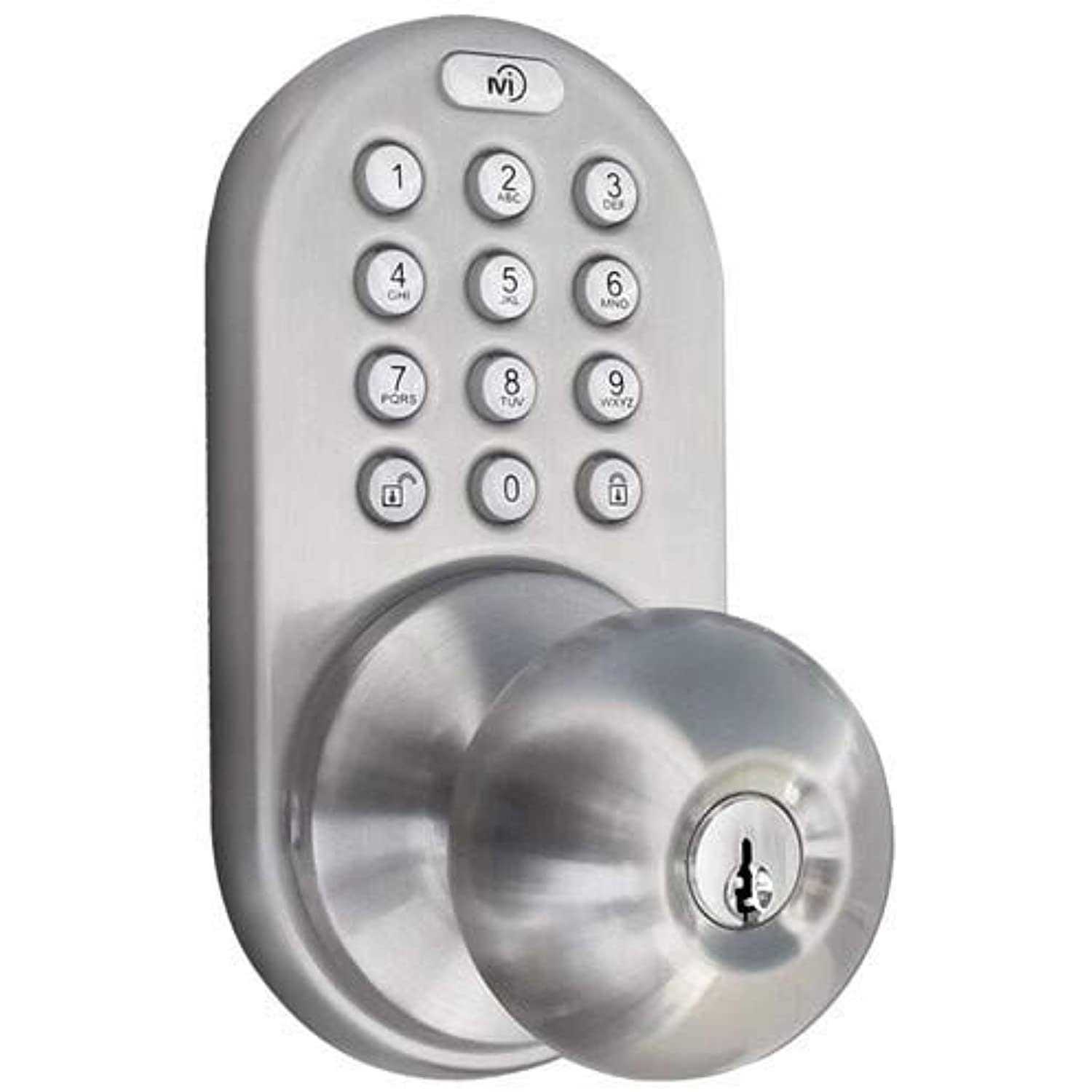 Milocks Tkk 02sn Tkk Sn Digital Door Knob Lock With Electronic Keypad Hardwares Online Store 1627