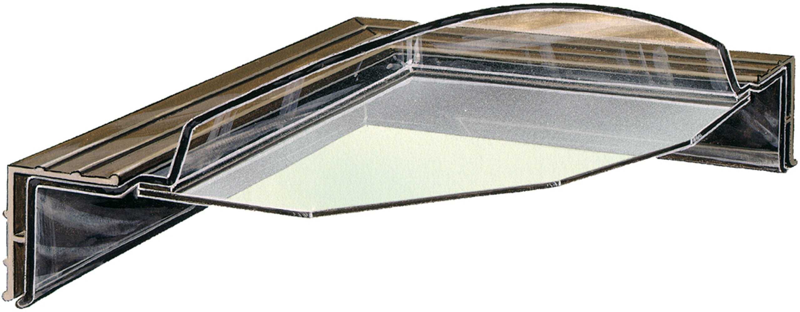 Fixed Curb Mount Impact Aluminum Skylight Bronze/Clear Sun-Tek ...