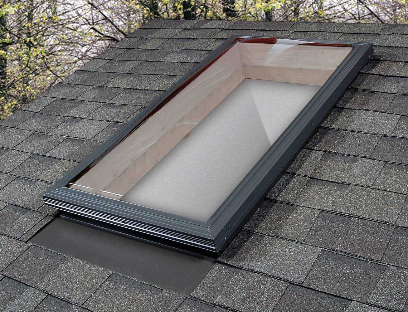 Fixed Curb Mount Impact Aluminum Skylight Bronze/Clear Sun-Tek ...