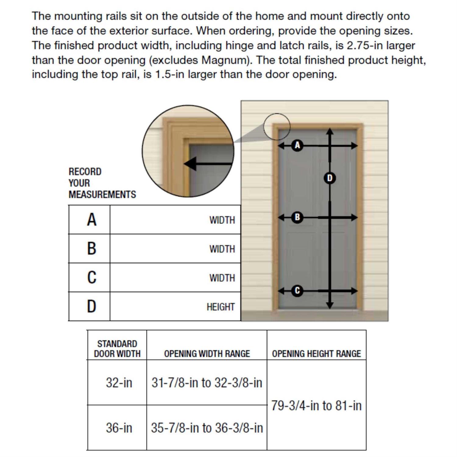 Gatehouse Gibraltar 36-in X 96-in Bronze Steel Surface Mount Security ...