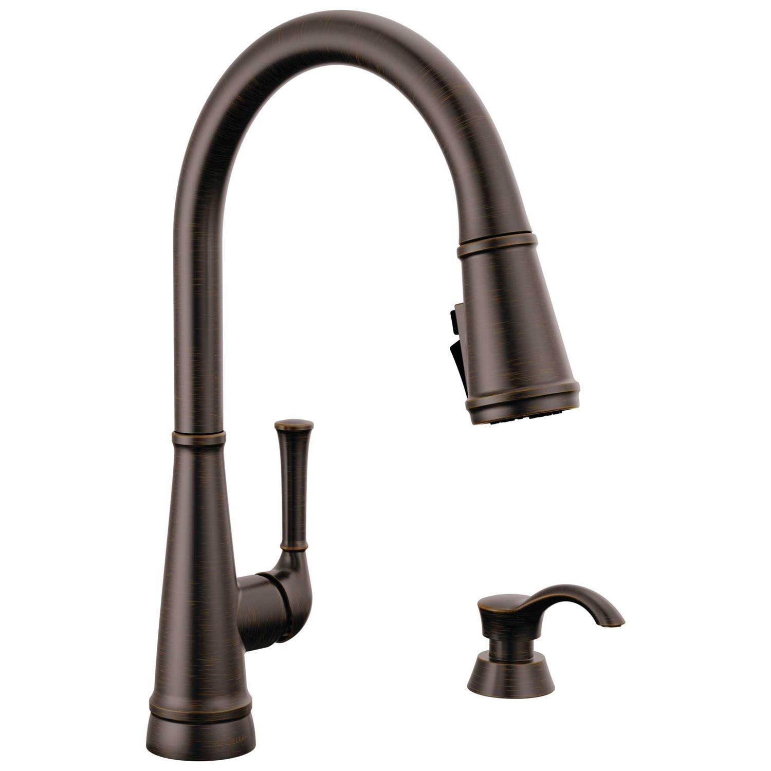 Delta 19814Z-RBSD-DST Alpen Venetian Single Handle Pull-down Kitchen ...