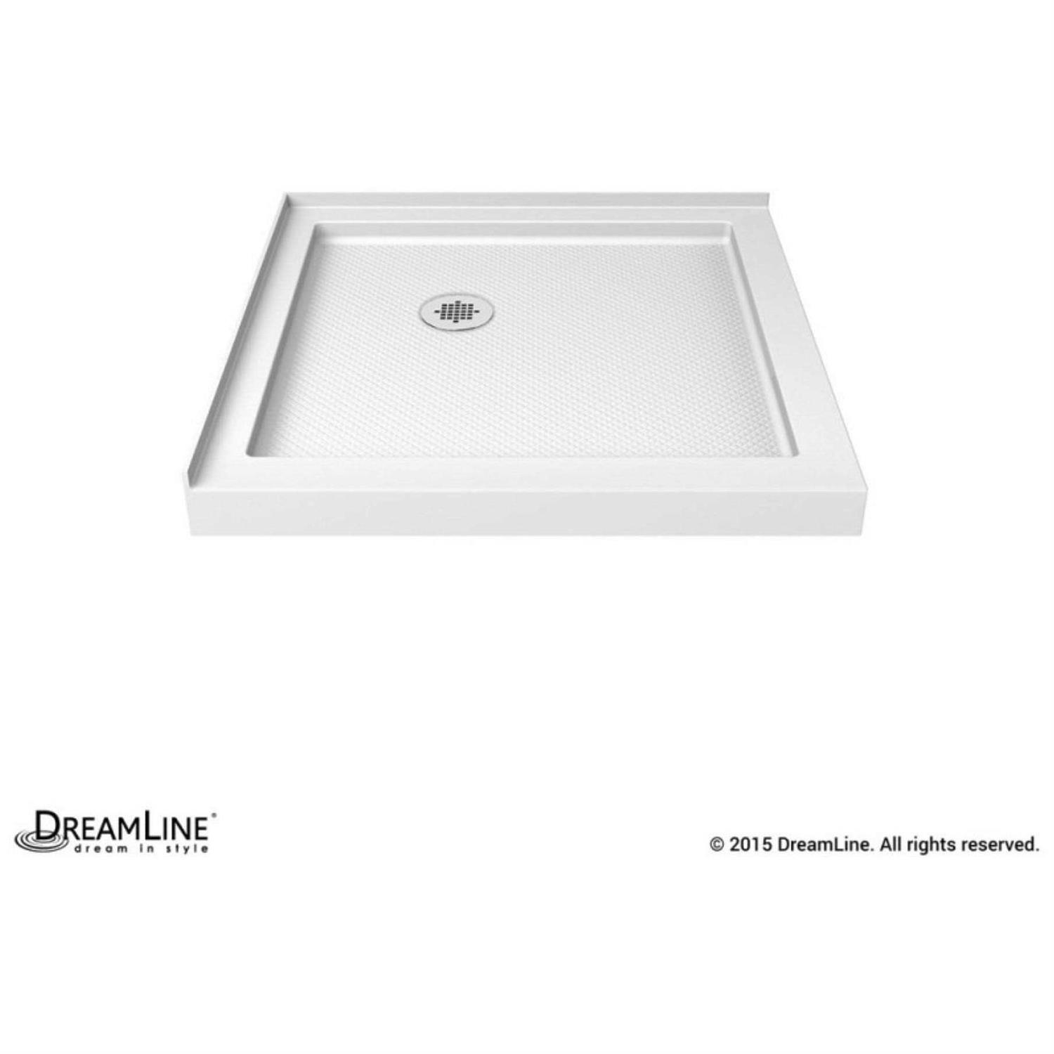 DreamLine SlimLine 36 In. X 48 In. Double Threshold Shower Base DLT ...